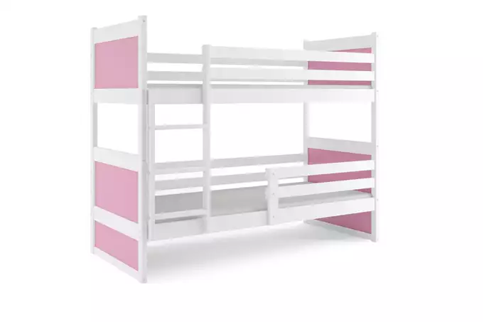 RICO youth bunk bed 90x190, white/pink - Image 3