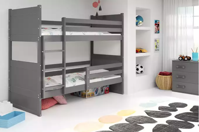 RICO youth bunk bed 90x190, graphite color - Image 3