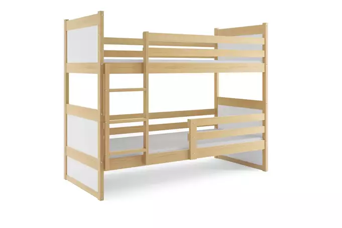 RICO youth bunk bed 90x190, pine/white - Image 4