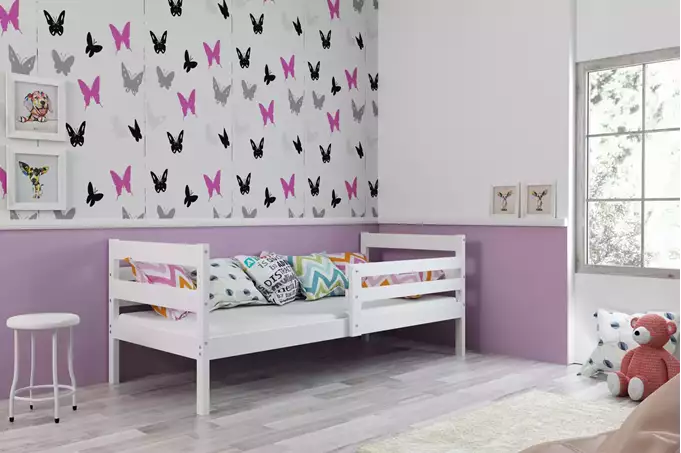 ERYK single youth bed 90x200, white - Image 2