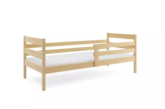 ERYK single youth bed 90x200 with mattress, pine - Image 5