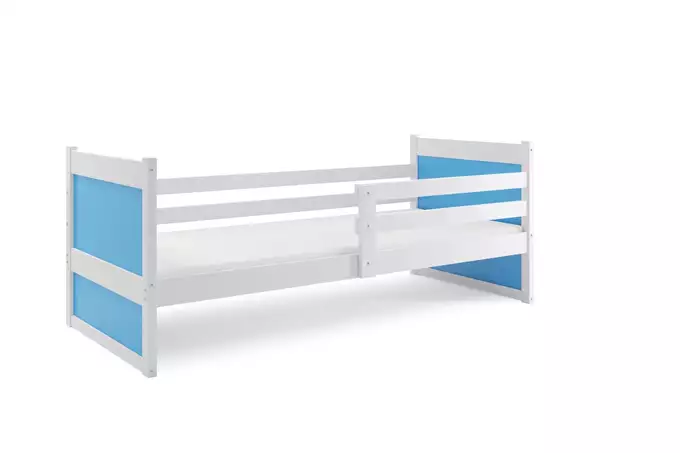 RICO single bed for youth 80x190, white/blue - Image 3