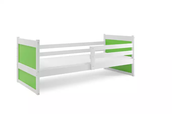 RICO single bed for youth 90x190, white/green - Image 3