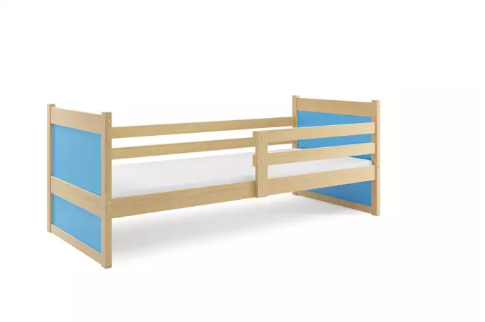 RICO single bed for youth 90x200, pine/blue - Image 3