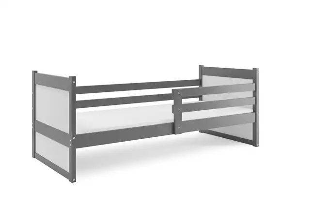 RICO single youth bed 90x200 with mattress, graphite/white - Image 3