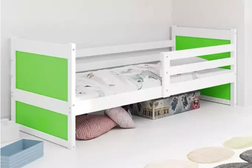 RICO single bed for youth 90×190, white/green