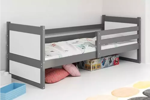 RICO single youth bed 90×200, graphite/white