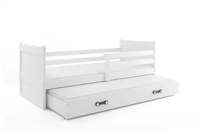 RICO youth folding bed 90x190 with drawer, white - Image 4