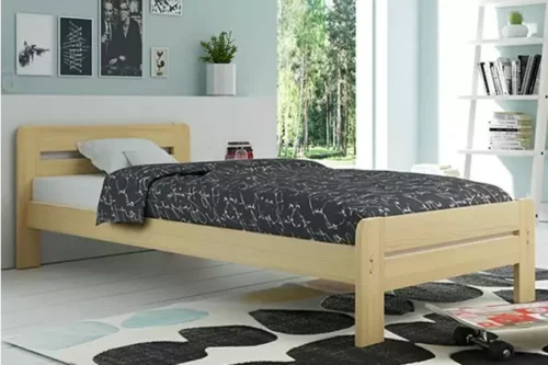 DALLAS bedroom bed 90×200, pine