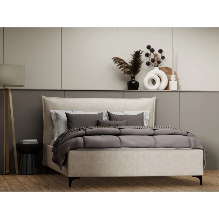 Helsingborg soft bed with storage box 160x200cm Forte