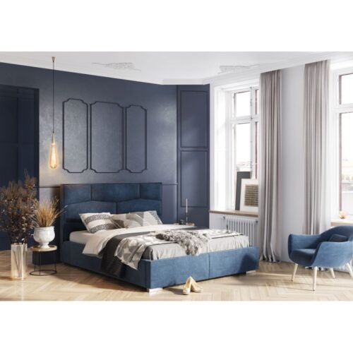 Soft bed with storage box Nellur 120x200cm Forte