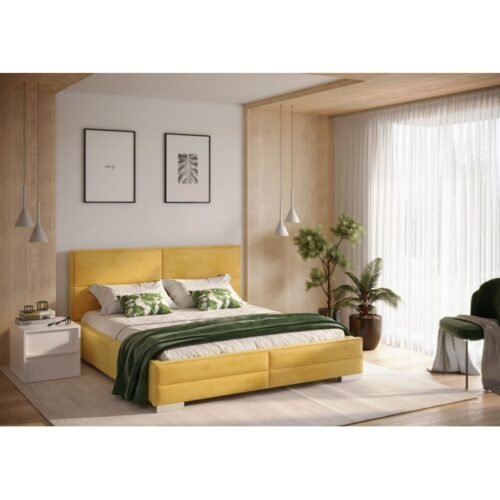 Soft bed with storage box Sozonti 120x200cm Forte