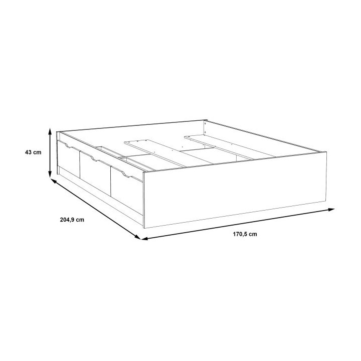 Bed 160 VNKL1163-L25 Vankka Forte - Image 6
