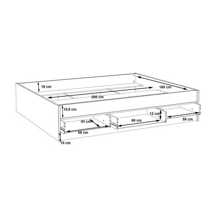 Bed 160 VNKL1163-L25 Vankka Forte - Image 7