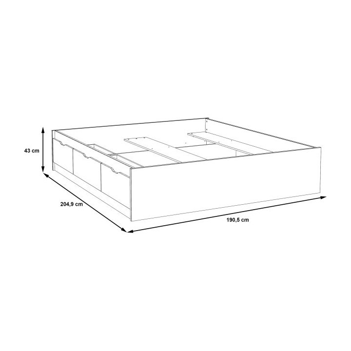 Bed 180 VNKL1183-L25 Vankka Forte - Image 6