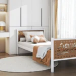LUNA metal youth bed 90x200 cm