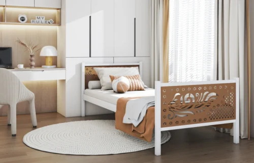 LUNA metal youth bed 90×200 cm