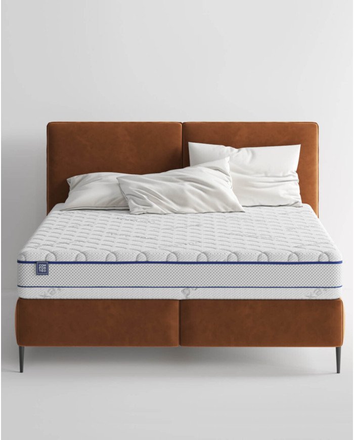 Mattress "Better", 140 x 200 cm, double-sided, with multi-pocket springs, extra soft foam, removable cover, H4, Comforteo - Image 6