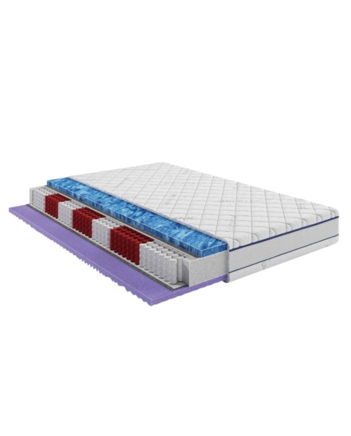 Mattress "Better", 160 x 200 cm, double-sided, with multi-pocket springs, extra soft foam, removable cover, H4, Comforteo - Image 4