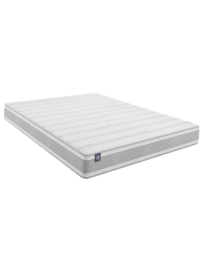 Deep mattress, 140x200 cm, double-sided, pocket springs, latex, HR foam, removable cover, H3/H4, Comforteo - Image 2