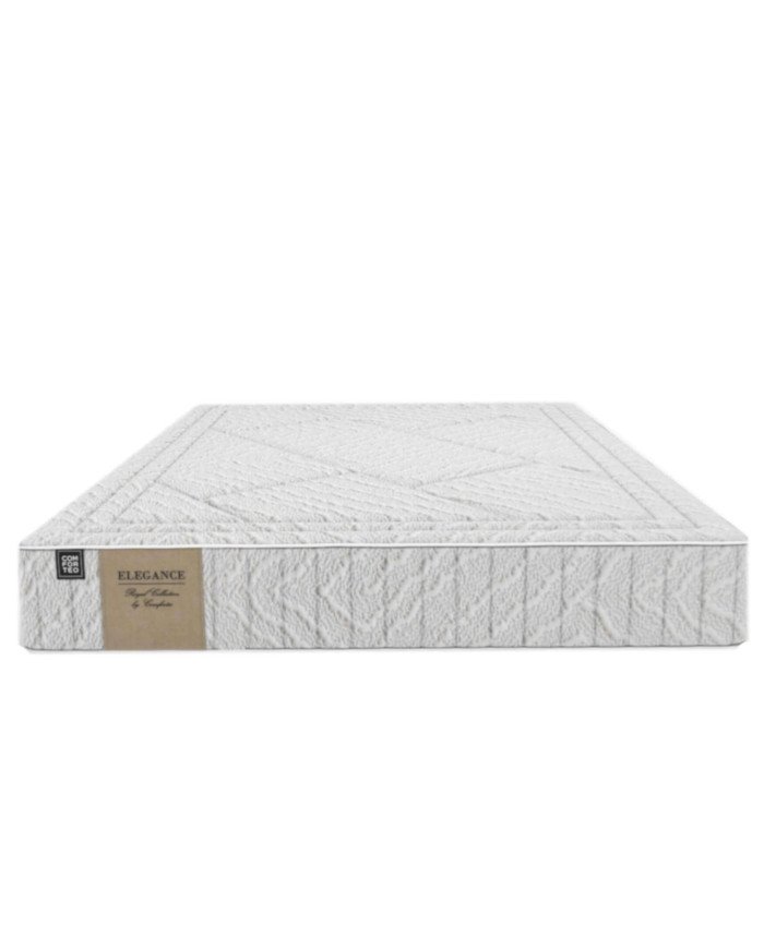 Mattress "Elegance", 90x200 cm, double-sided, with multi-pocket springs, high springs, "Tiger foam", H3, "Comforteo" - Image 3