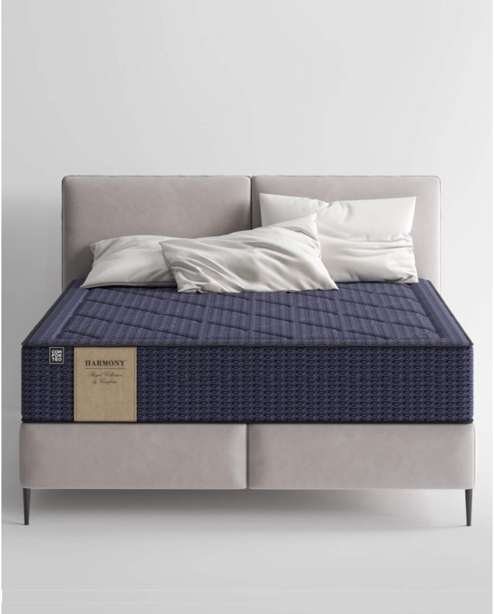 Harmony mattress, 140x200 cm, double-sided, foam, viscoelastic and Xfoam, H3, Comforteo - Image 6