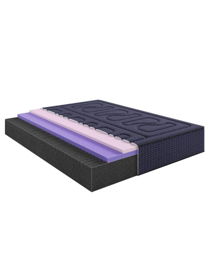 Harmony mattress, 90x200 cm, double-sided, foam, viscoelastic and Xfoam, H3, Comforteo - Image 4