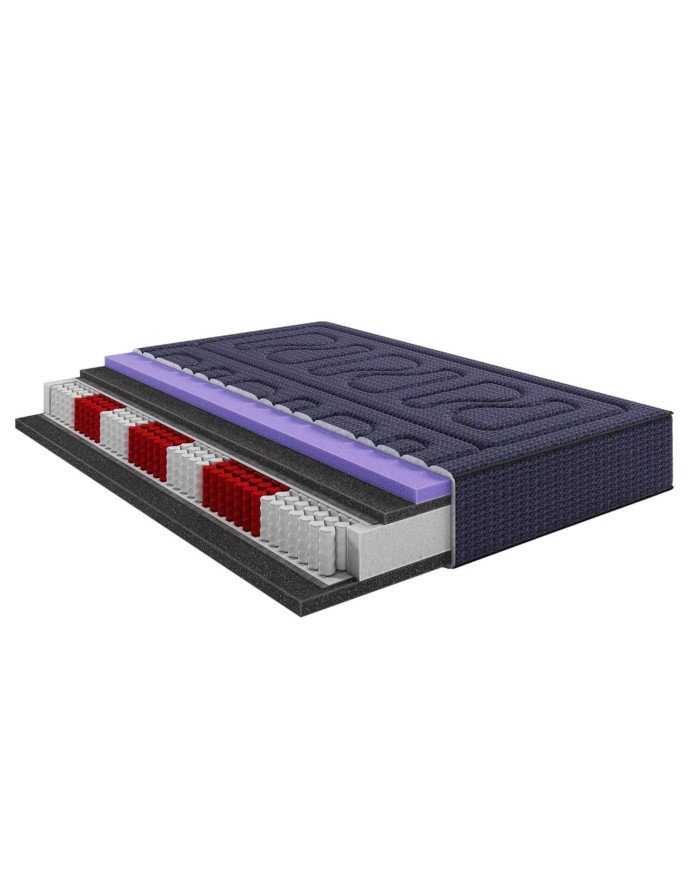 Imperial mattress, 140x200 cm, double-sided, with multi-pocket springs, viscoelastic and Xfoam, H3/H4, Comforteo - Image 4