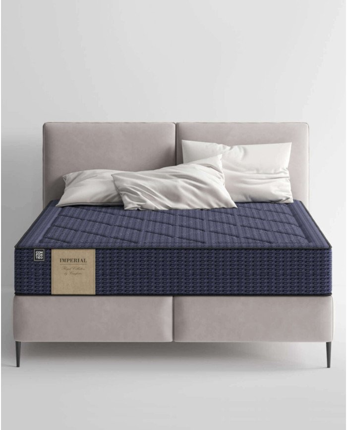 Imperial mattress, 140x200 cm, double-sided, with multi-pocket springs, viscoelastic and Xfoam, H3/H4, Comforteo - Image 7