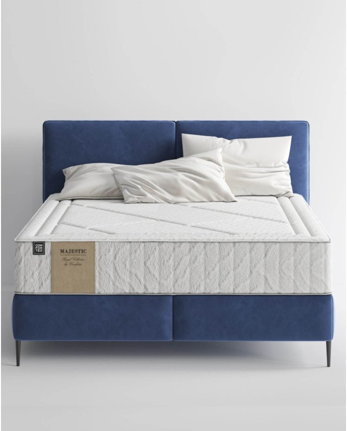 Mattress "Majestic", 120 x 200 cm, double-sided, polyurethane foam, latex, "Tiger" and "Super Soft" polyurethane foam, H3, Comforteo - Image 7