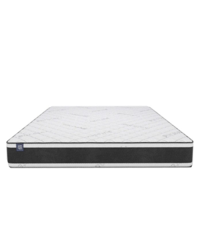 Medical mattress, dark, 80x200 cm, double-sided, pocket springs, coconut color, removable cover, H5, Comforteo - Image 3