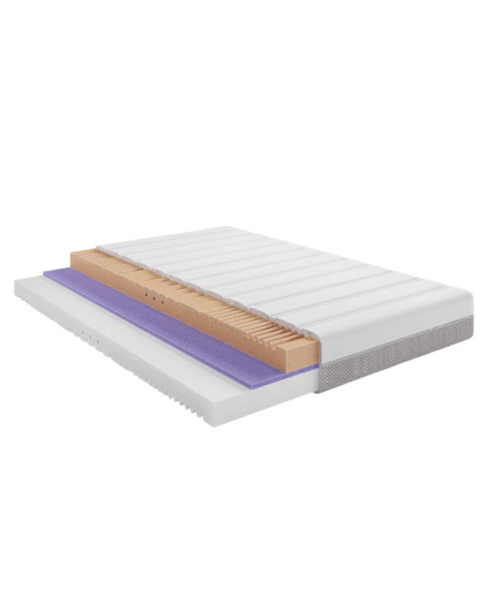 Medical mattress "Glow", 80x200 cm, double-sided, made of foam, HR foam and Xfoam, removable cover, H3, Comforteo - Image 4