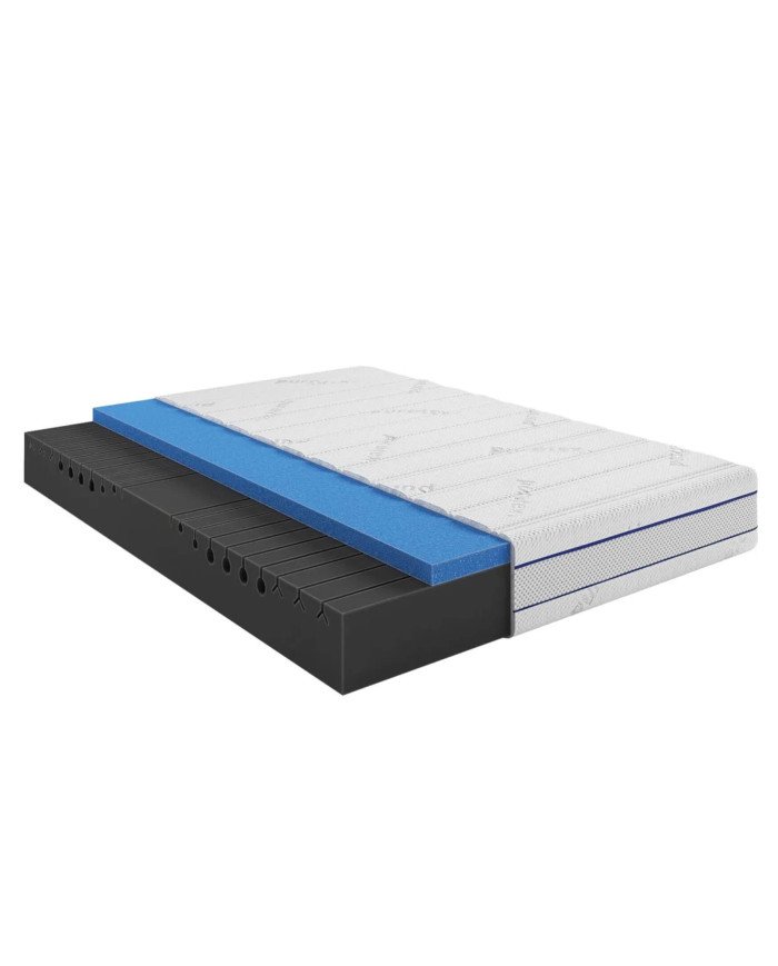 Mood mattress, 160 x 200 cm, double-sided, foam, air foam and Xfoam, removable cover, H3/H4, Comforteo - Image 4
