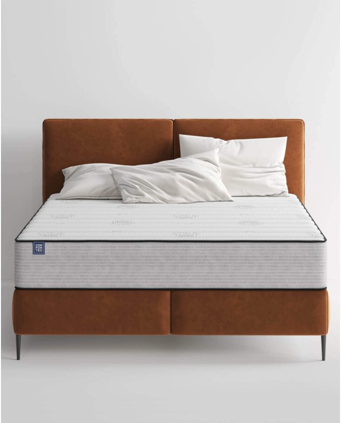 Mattress "Nice", 200 x 200 cm, double-sided, pocket springs, high springs, Xfoam and Super Soft foam, H3, Comforteo - Image 7