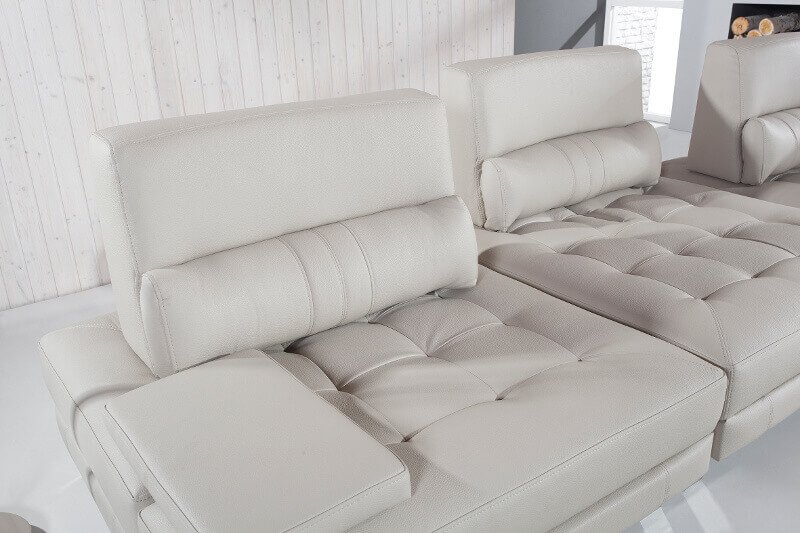 MILAN corner sofa with fabric 371x256 - Image 3