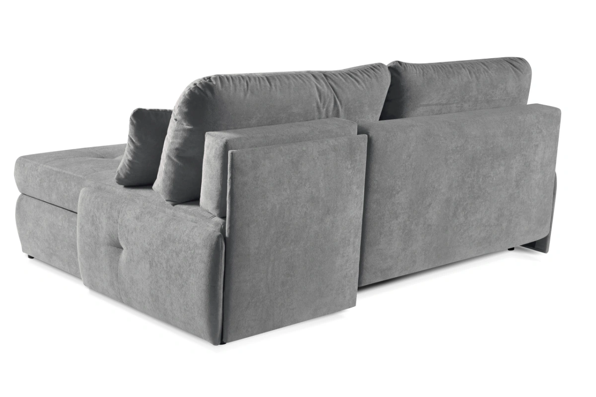 Slim corner sofa - Soft fabric - SALE Gr3 - Image 4