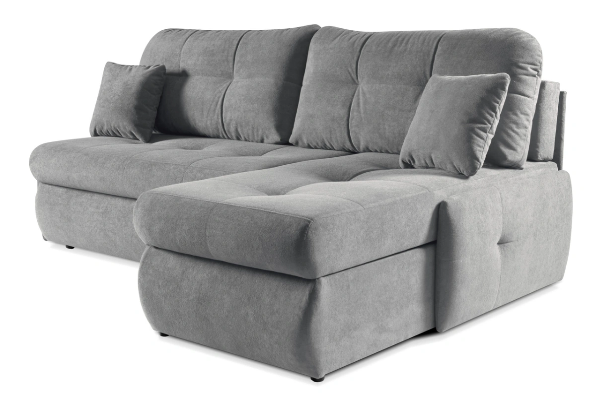 Slim corner sofa - Soft fabric - SALE Gr3 - Image 2