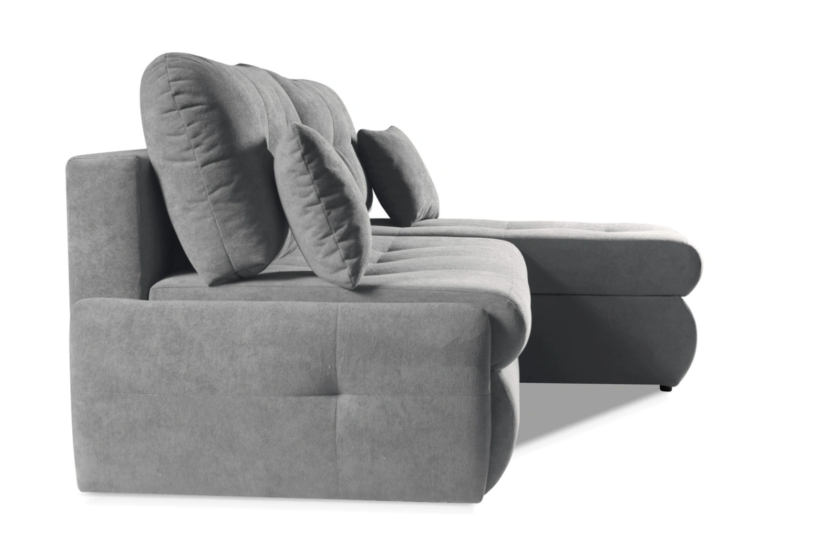 Slim corner sofa - Soft fabric - SALE Gr3 - Image 3