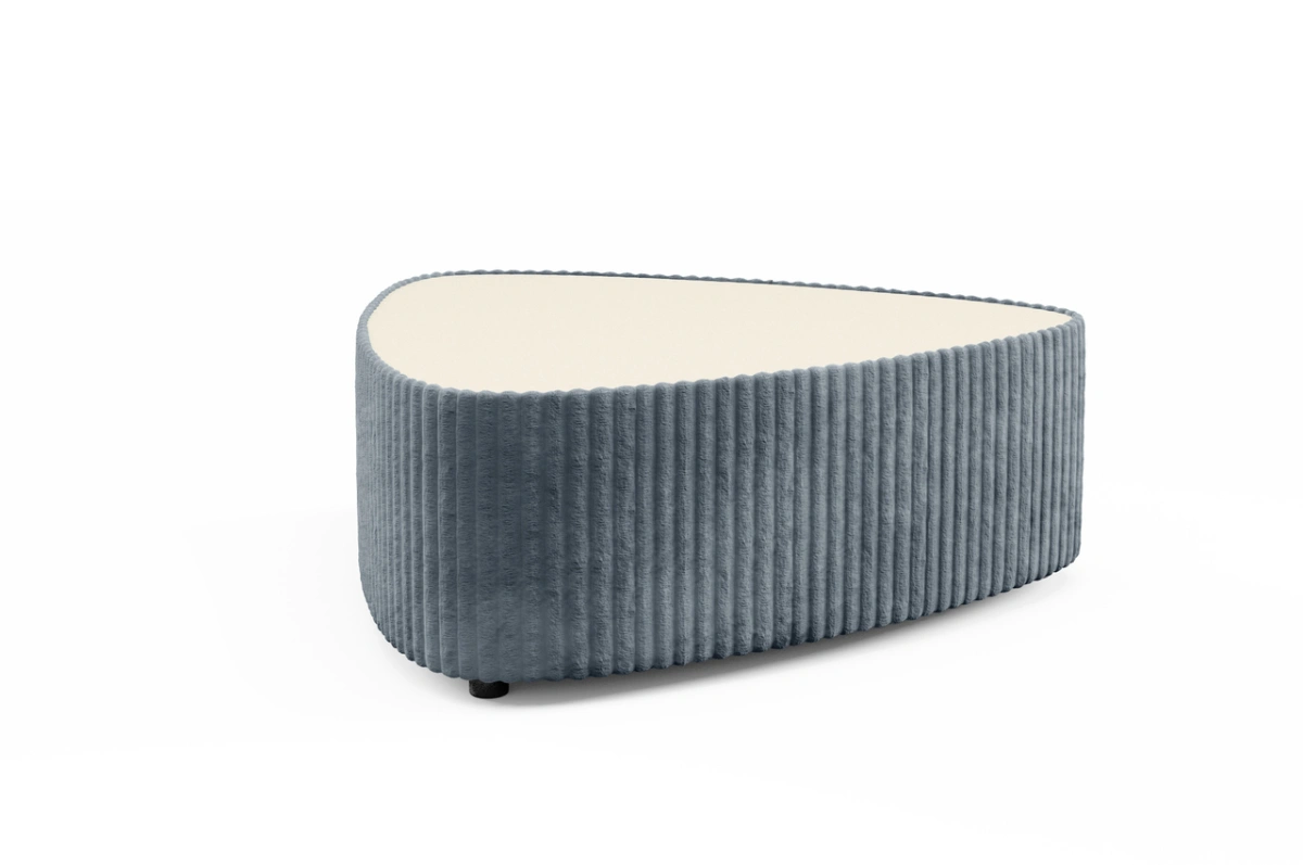 Mio triangular upholstered coffee table - Image 3