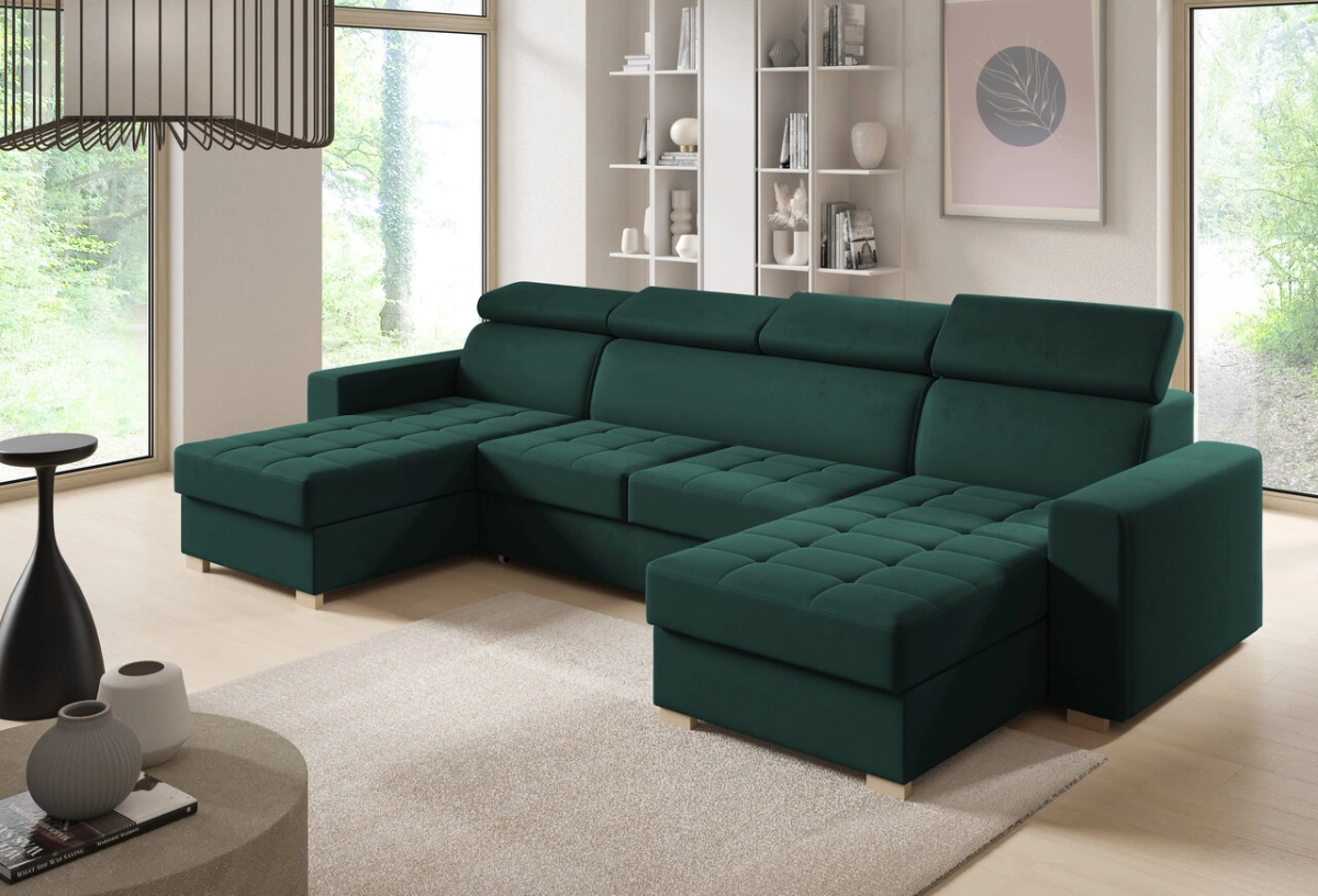 Monsun folding corner sofa, U-shaped, Gr1 - Image 6