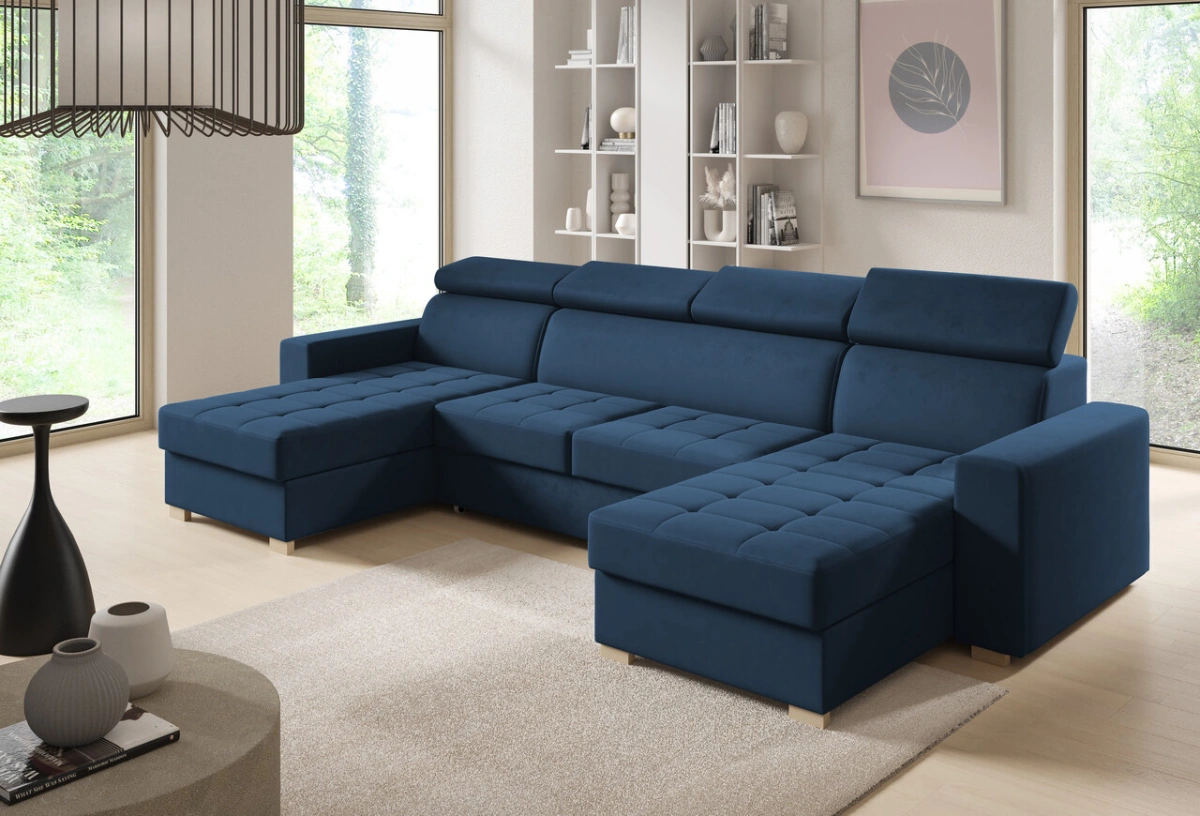 Monsun folding corner sofa, U-shaped, Gr1 - Image 7