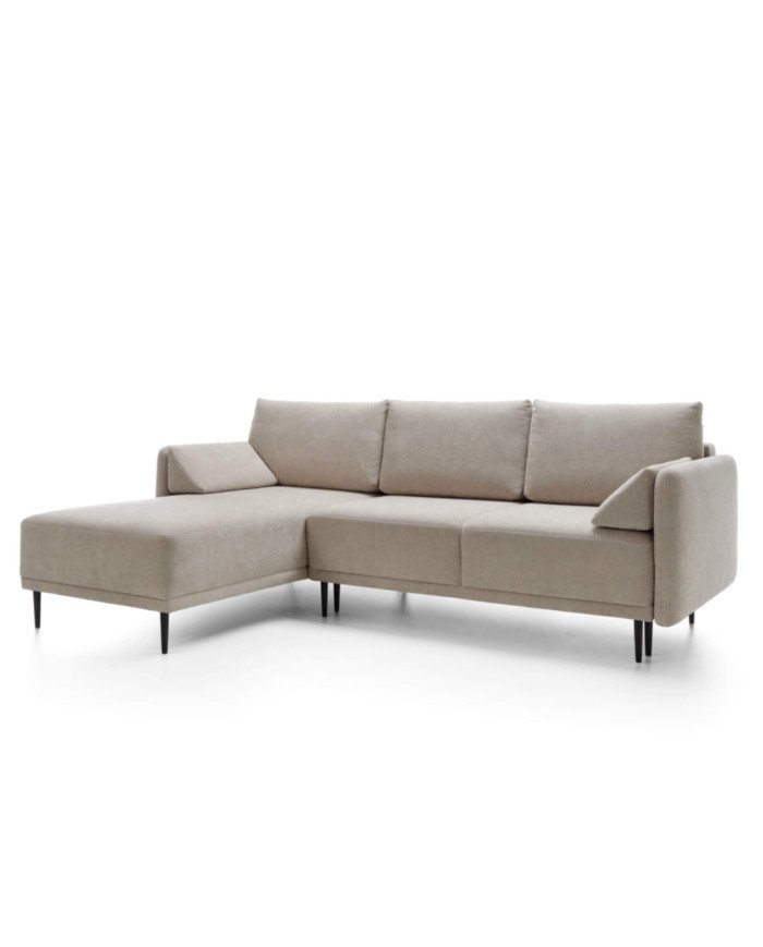 Bard corner sofa, triangular cushions, sleeping function, containers - Image 2