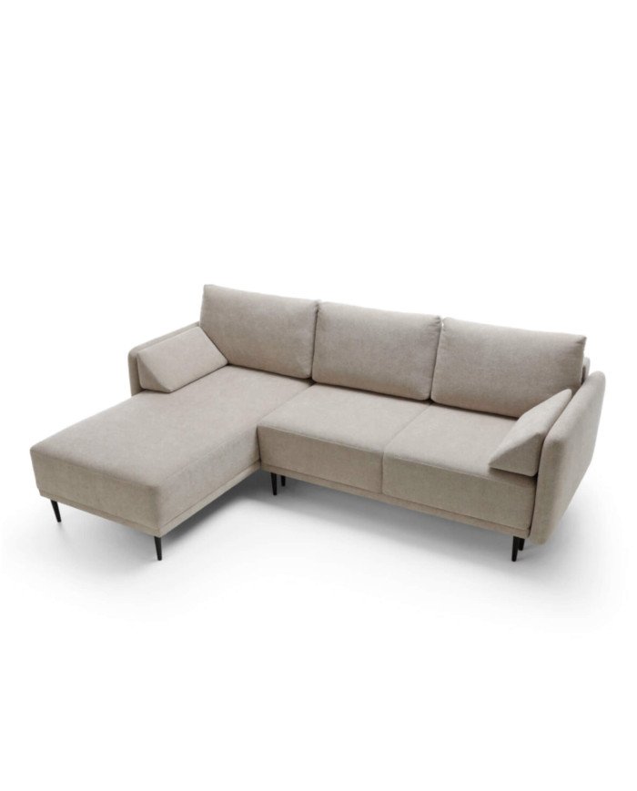 Bard corner sofa, triangular cushions, sleeping function, containers - Image 3