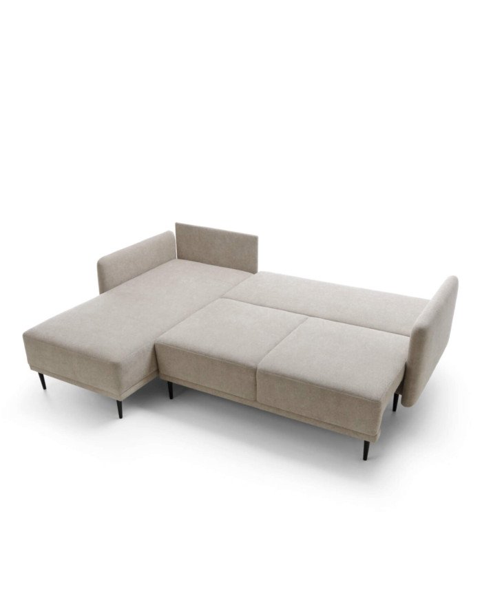 Bard corner sofa, triangular cushions, sleeping function, containers - Image 6
