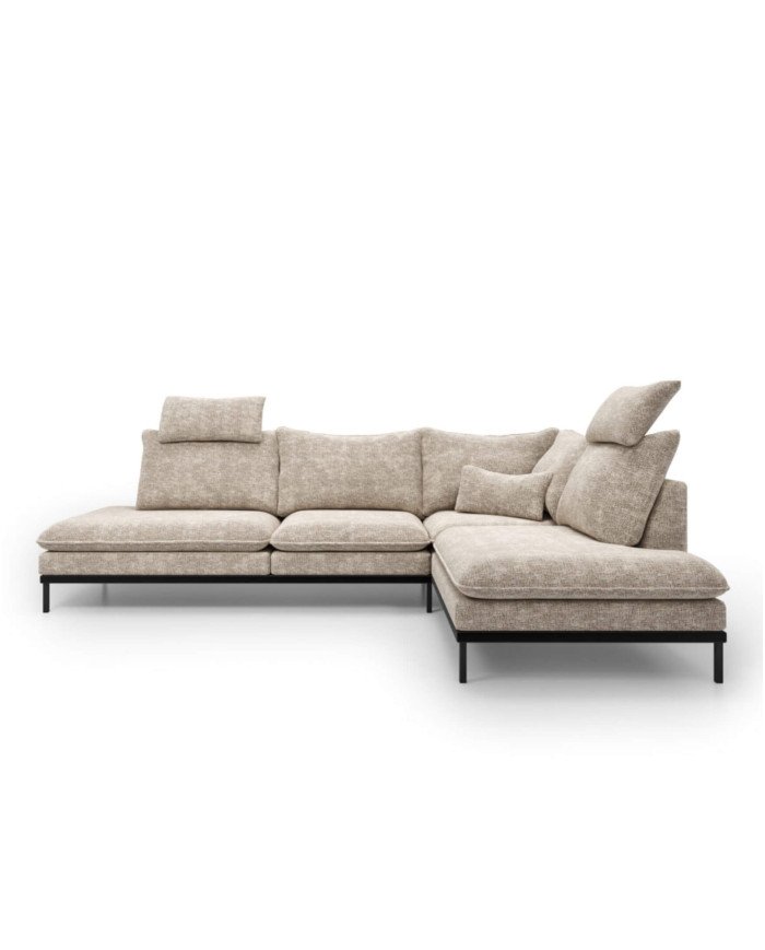 Blossome corner sofa with Gr1 headrests