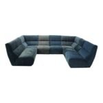 Corner sofa Camaro 2-TE-1RF-1RF-TE-1-1.5 steps leather sofa L4