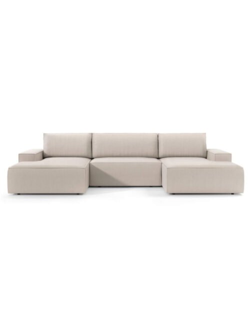 Fiord U1 corner sofa, sleeping function, Gr1 container