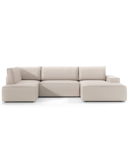 Fiord U2 120 corner sofa, sleeping function, Gr1 container