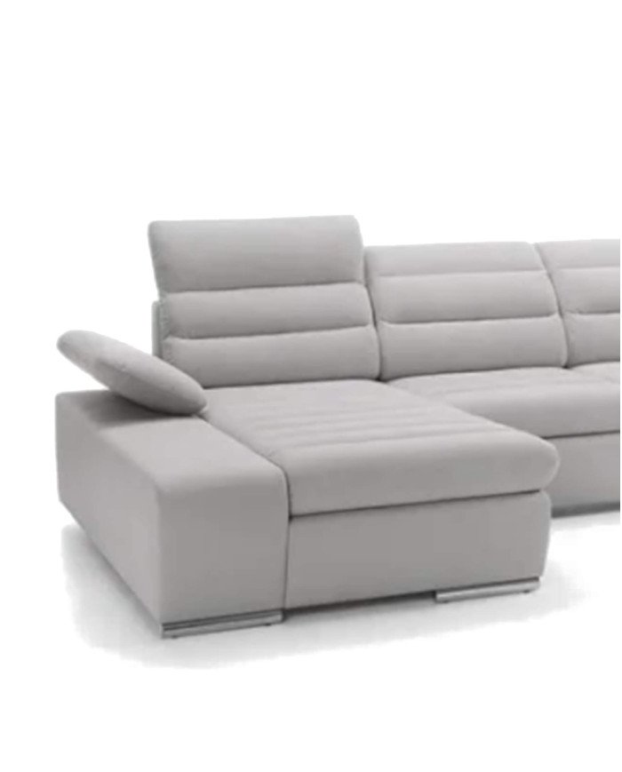 Korfu 2 corner sofa, sleeping function, container, adjustable headrests and armrests Gr2 - Image 5