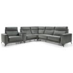 Legato 3F-TE-1.5-MP-1.5RF corner sofa Bydgoskie Meble Leather L4